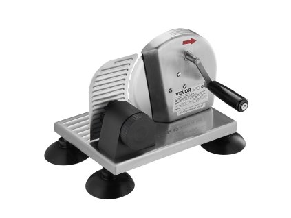 Ručný krájač chleba, hrúbka 0-6", nerezový mikrozúbkový nôž, hliník