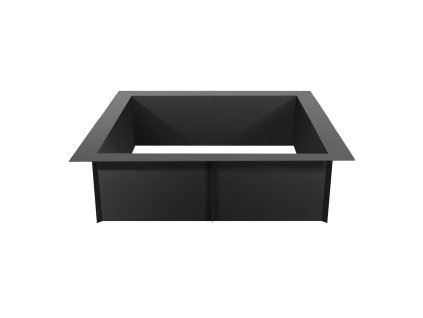 Vložka do ohniska štvorcová 36×36 in/30×30 in, 10inch oceľová