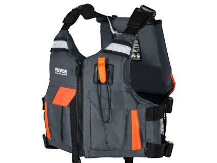 Plávacia vesta na vodné športy 80 N, nepremokavý nylon, veľ. S