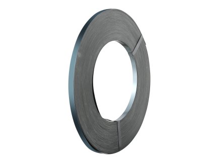 Oceľový pás na balenie cievka 1640'×3/4"×0.02" čierny, 1700 lbs