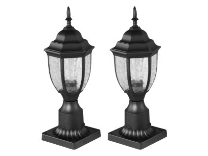 Exteriérové stĺpové svietidlo 390 mm, vodotesné, príruba 3.5 in