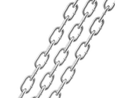 Cievková reťaz 5/16" × 6' zinkovaná 1980 lbs s 2 rýchlospojkami