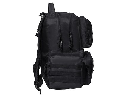 Batoh na 6 pištolí s 6 púzdrami a 10 zásobníkmi, uzamykateľný zips