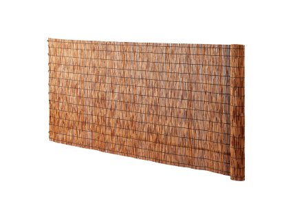 Trstinový plot 5.5 ft × 16.4 ft, záhradný súkromný panel hnedý