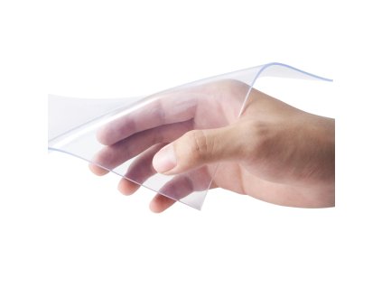 Pvc pásová clona do dverí 2499.4 cm × 30.5 cm rolka priehľadná