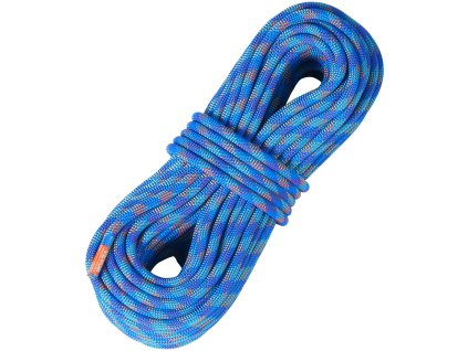 Dynamické lezecké lano 10,2 mm × 40 m, 25 kN, s oceľovými karabínami