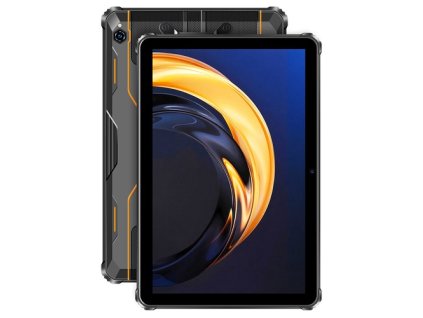 OUKITEL RT9 Rugged Tablet, 10.1 inch 1280*800 IPS Screen, Unisoc T606 8 Cores, Android 14, 6GB RAM 256GB ROM, 11000mAh Battery, 16MP+16MP Cameras, 2.4G/5G WiFi Bluetooth 5.0, GPS/Galileo/GLONASS/BDS, Dual SIM 4G LTE, Reverse Charge - Orange