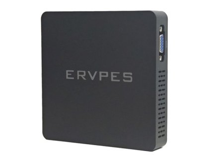 ERVPES B20E Mini PC, Intel J3710 4 Cores Max 2.64GHz, 8GB RAM 128GB SSD, Dual Screen Display, WiFi 5 Bluetooth 5.0, 2*USB3.0, 2*USB2.0, 1*Micro SD Card Slot, 1*HDMI, 1*VGA, 1*RJ45, 1*Headset Jack