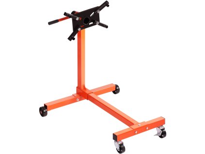 Stojan na motor 340 kg, otočný 360°, 4 kolieska, 4 nastaviteľné ramená