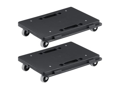 Plochý vozík na nábytok 226,8 kg každá, 4 kolieska s prepojením, 2 ks