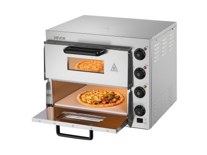 Pultová elektrická pizza pec kompaktná na 40,6 cm pizzu do interiéru