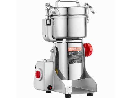 Elektrický mlynček na obilniny 500 g, 2000 W, nerez, korenie a kávu