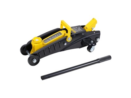 Nízky hydraulický hever 2 t, zdvih 4.6"-12.8", s pumpou a podperami