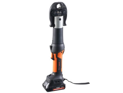 Elektrický lis na potrubia m15 m22 m28 2×18V 2.0Ah, nabíjačka a kufrík