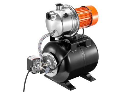 Čerpadlo pre plytký vrt s tlakovou nádobou 1.6HP, 83L/min, 19L, nerez