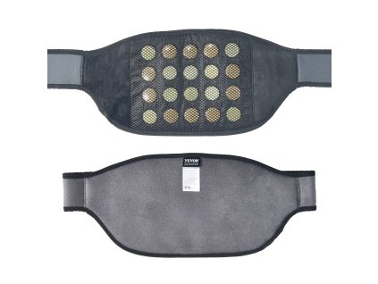 Infračervený pás na bedrá 10 jade/10 turmalín, 103–159 ℉, 3 vibrácie