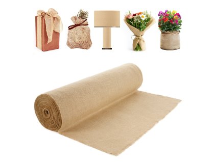 Rolka jutoviny 36”×150 ft a 50×50, vysoká hustota prírodná záhrada