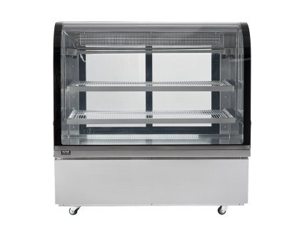 Chladiaca vitrína na zákusky 18 Cu.Ft./505L, 2 poschodia, led kolieska
