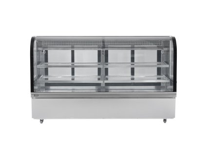 Chladená vitrína 32 Cu.Ft./901L 4-policová, led, na kolieskach