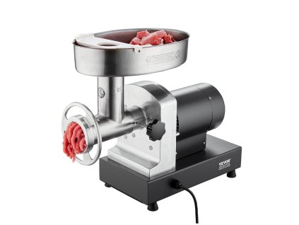 Elektrický mlynček na mäso 14 Lbs/Min, nerez, so sitkami a plničkou