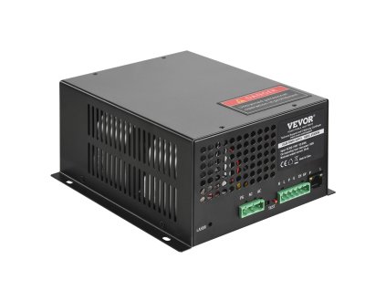 Napájací zdroj pre CO2 laser 80W, konštantný prúd, rýchle chladenie