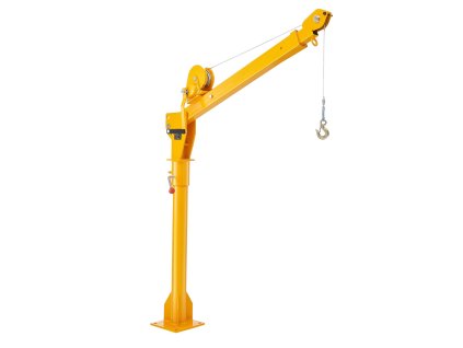 Skladací žeriav na pickup, oceľový, 1100 lbs naviják, 360° otočný