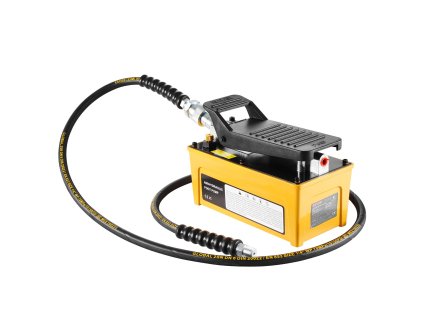 Vzduchovo-hydraulická nožná pumpa 689 bar, 1.6 L nádrž, npt9.5mm/6.4mm