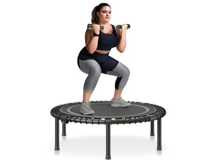 Skladací mini trampolína 40 inch, nosnosť 330 lbs, pre dospelých