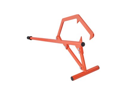 Valec na guľatiny s nastaviteľným hákom, oceľový, 46.5 in, do 25 in