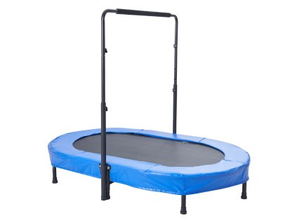 Trampolína 56×36 inch skladacia s rúčkou, pre deti 3+ na doma i von