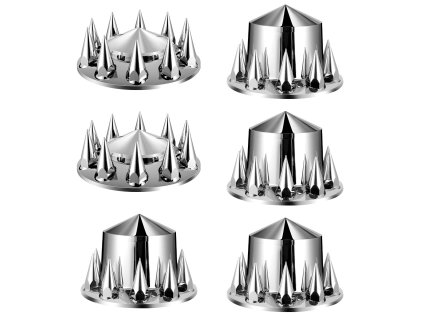 Kryty nábojov nápravy s ostňami, abs, 2 predné 4 zadné, s náradím