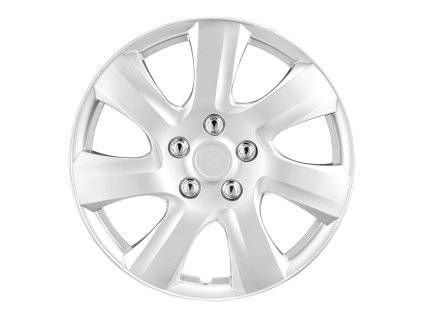 Poklice na kolesá 16 in ABS/PC, odolné škrabancom, s otvorom na ventil