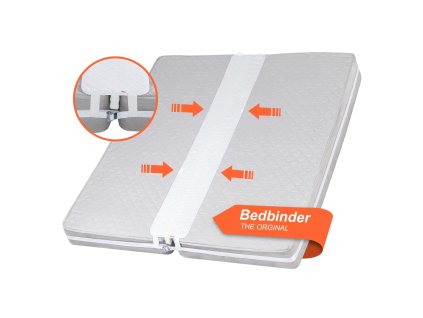 Mostík pre split-king matrace 25D pamäťová pena 75"×12" kovová pracka