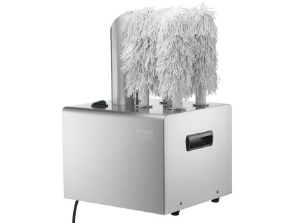 Stroj na leštenie pohárov 5 kefiek 330 cups/hour elektrický pre bar