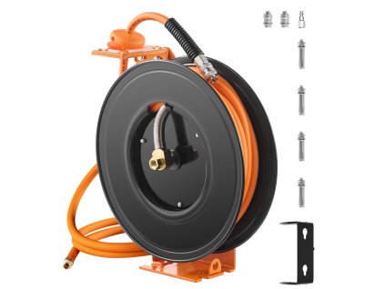 Naviják na vzduchovú hadicu 3/8in × 50ft, max 300psi, 5ft vedenie