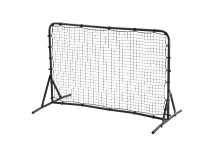 Futbalový odrazový trenažér 6×4FT železný, dvojstranná sieť, montáž