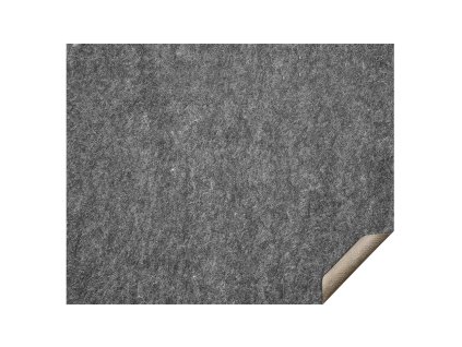 Protišmyková podložka pod koberec 8'×10' 1/4" polyester + latex šedá