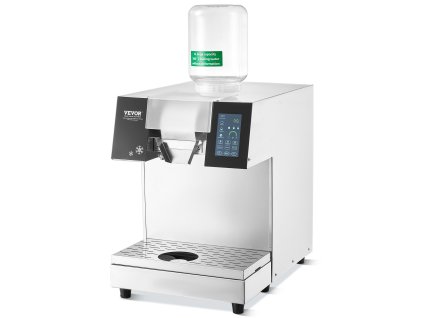 Stroj na vločkový ľad 397LBS/24H nerez elektrický s tekutým chladením