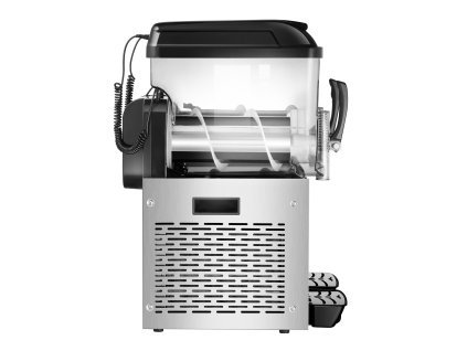 Stroj na mrazené nápoje 12L×2, dvojitá nádrž, 96 pohárov, nerez