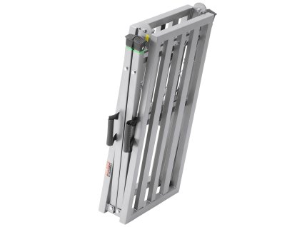 Pracovná skladacia oceľová plošina, 4 polohy výšky, nosnosť 800 lb