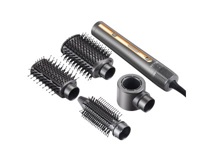 Sušiaca kefa 4v1, 110,000 RPM, ionická, 3 kefy + 1 tryska, 4 teploty