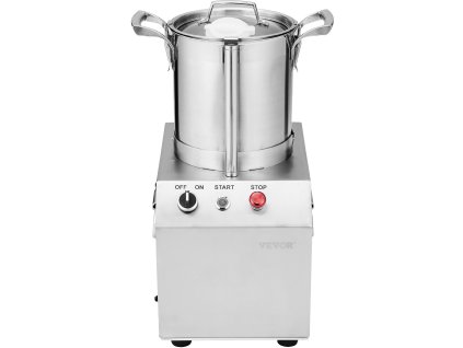 Kuchynský robot 4 l, potravinárska nerezová oceľ, 2 s-krivé čepele