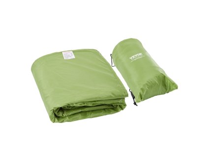 Kempingová nositeľná deka štadiónová 2×1,5 m (79"×59") svetlozelená