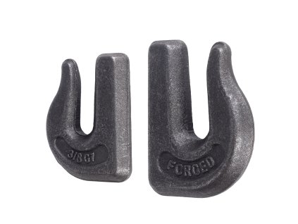 Zvárací hák na reťaz 3/8" G70 kovaná oceľ 6 ks 15,000 lbs na traktor