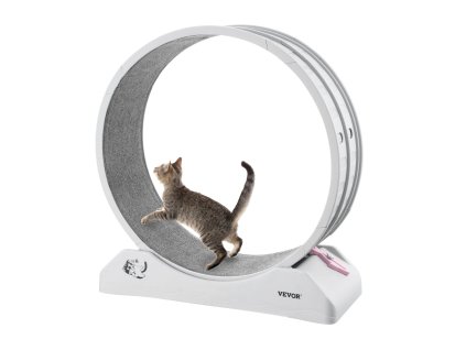 Koleso pre mačky 31.5 in s brzdou, kobercom a tichým chodom vnútorné