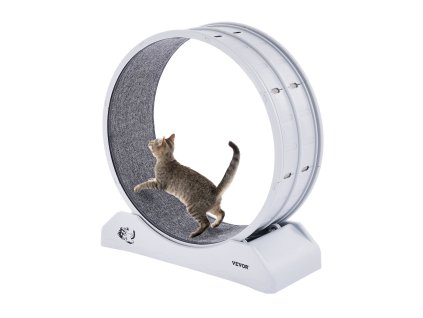 Koleso pre mačky 31.5 in s brzdou, kobercom a tichým chodom vnútorné