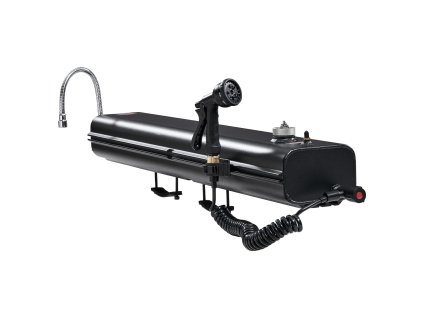 Strešná nádrž 7 Gal, hliníková, s 2 panelmi proti rozstreku a portom