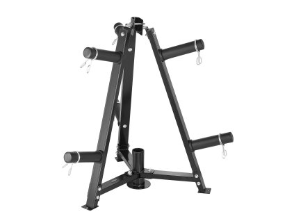 Stojan na kotúče pre 2-inch otvory, nosnosť 300 lbs, čierny kovový