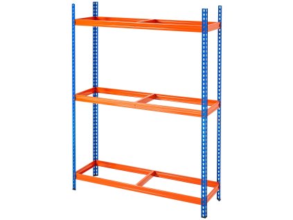 Stojan na pneumatiky, 3 police, do 18 ks, nastaviteľné, nosnosť 660LBS