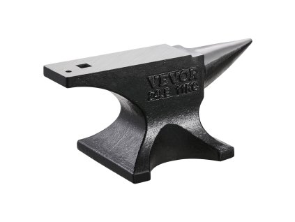 Kovadlo 25lbs odliata oceľ, okrúhly roh, stabilná základňa pre kováčov